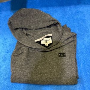 Boys Grey Billabong Hoodie Size M